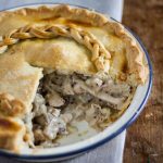 deep filled chicken and mushroom pie by recipesmadeeasy.co.uk