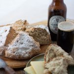 This Irish soda bread with it crispy crust and soft crumb is perfect for a ploughman lunch served with a pint of Guinness of course