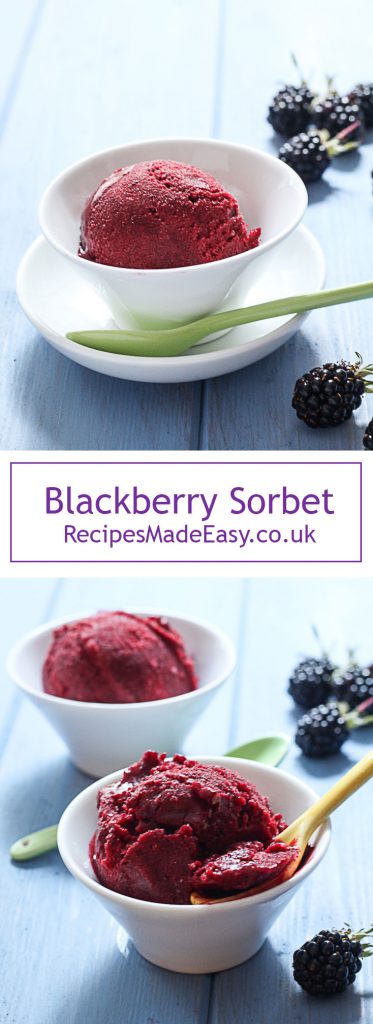 Blackberry Sorbet | Recipes Made Easy