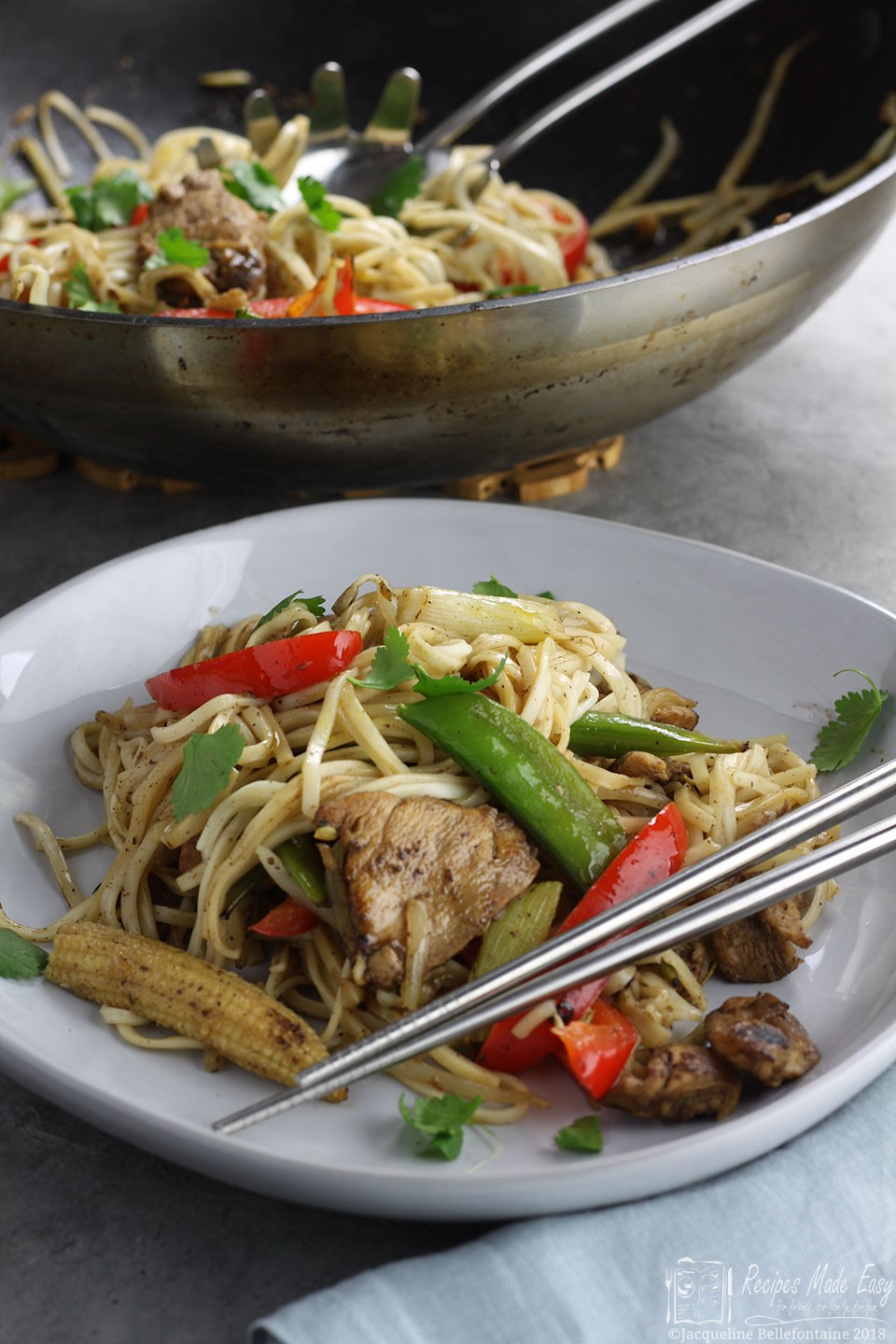 Easy Chicken Noodle Stir Fry - Recipes Made Easy