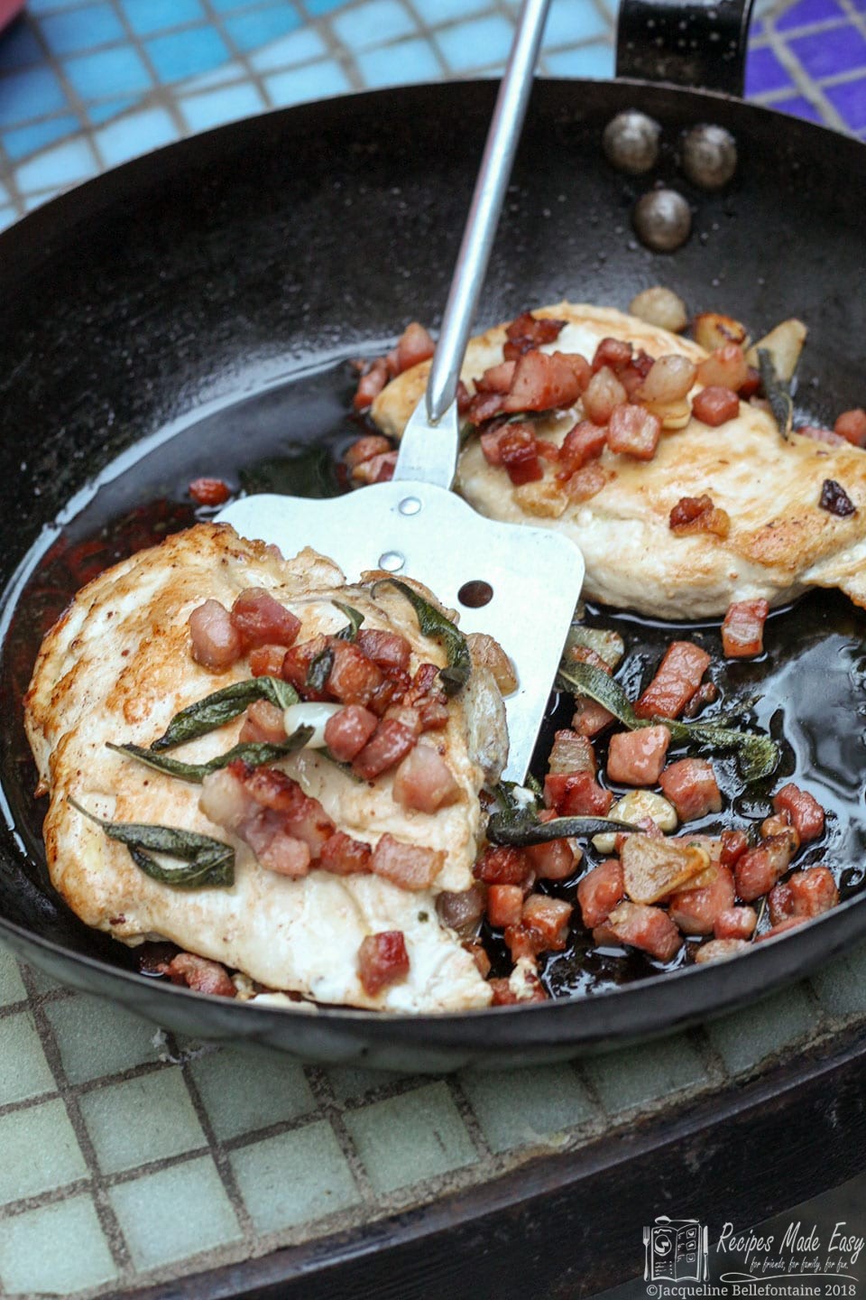 Pan Fried Chicken With Pancetta And Garlic Recipes Made Easy