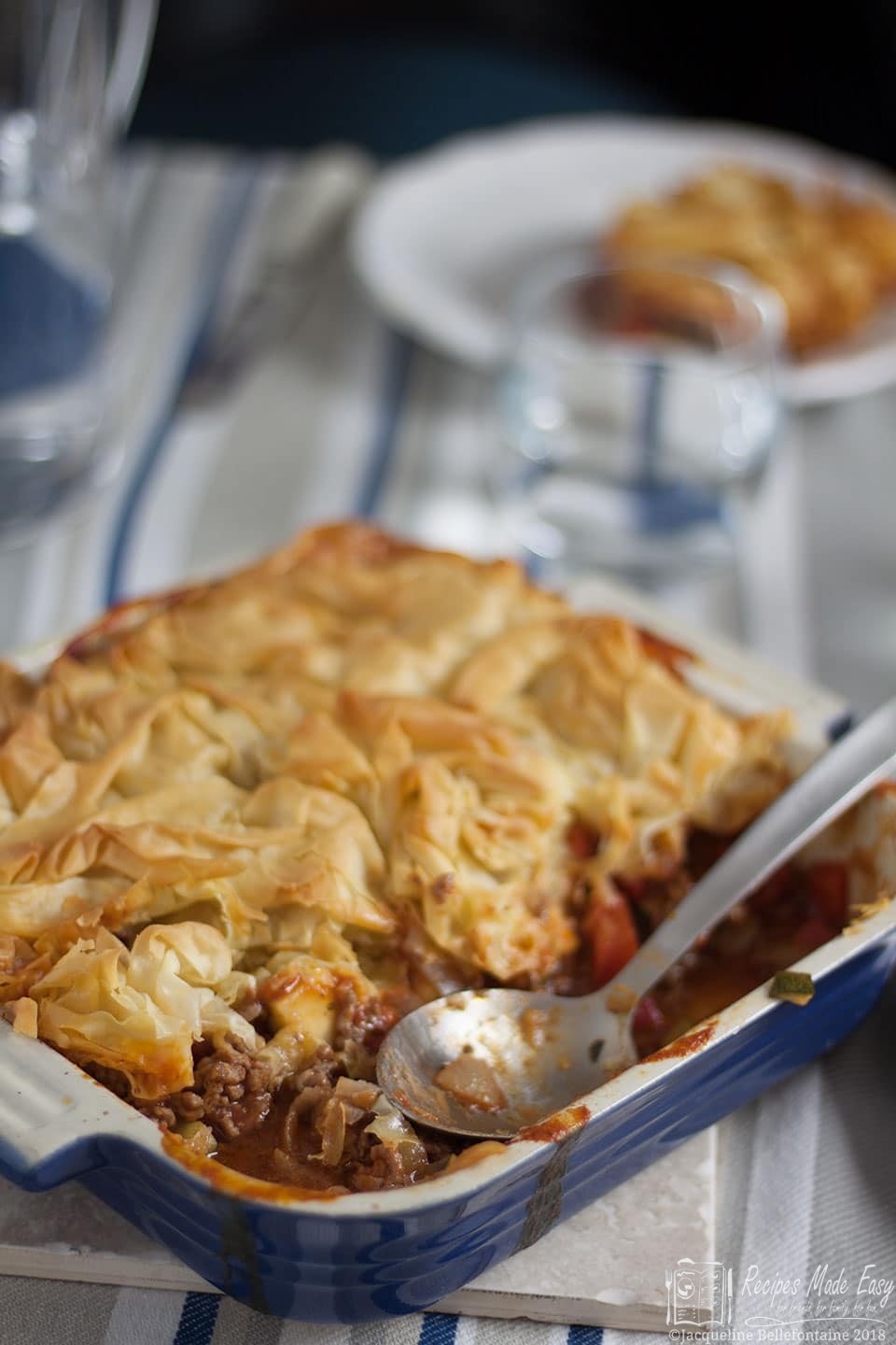 Minced beef and onion pie - delicious. magazine