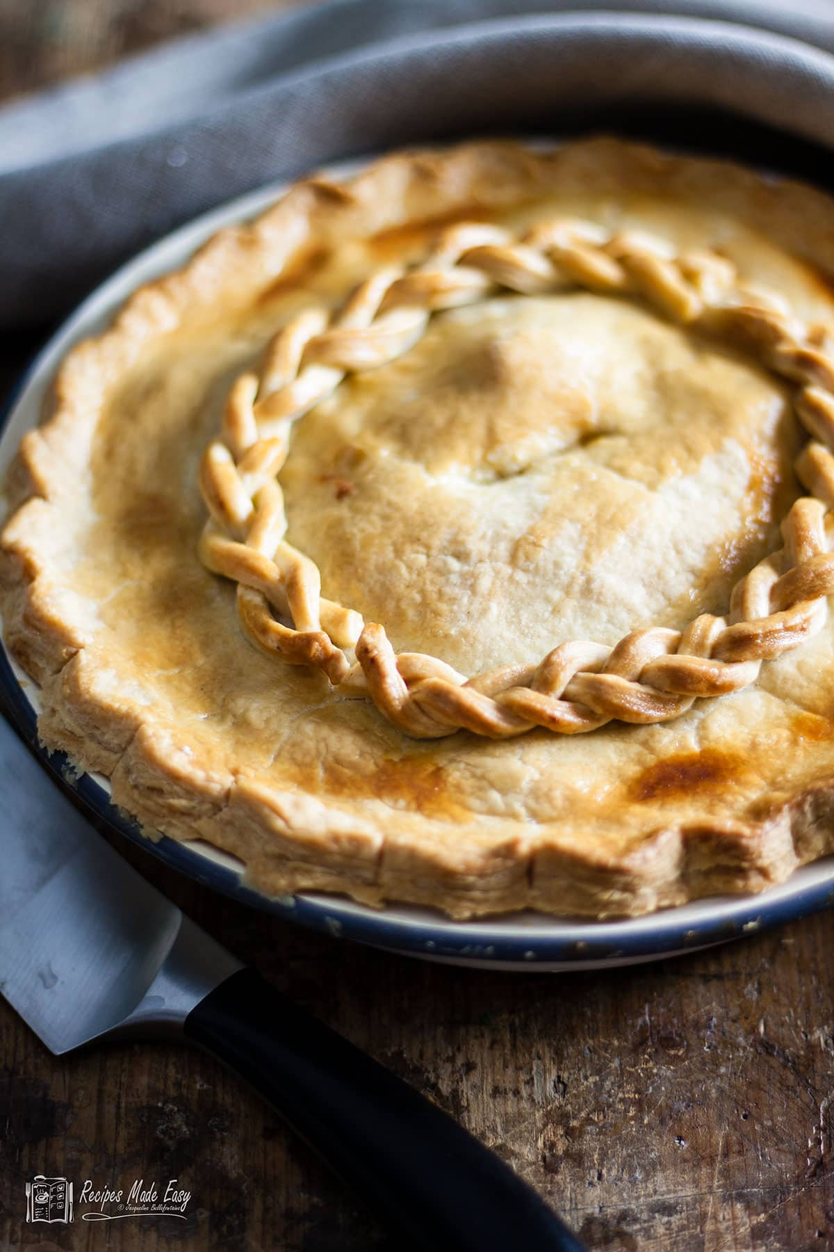 Gluten-Free Chicken Mushroom Tourtiere - Beyond Flour