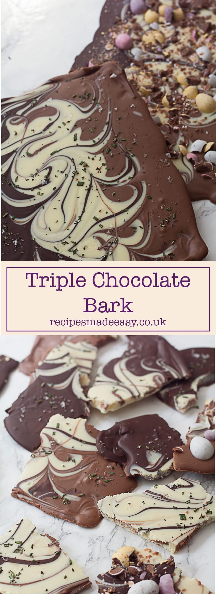 Triple Chocolate Bark: Thermapen Giveaway | Recipes Made Easy