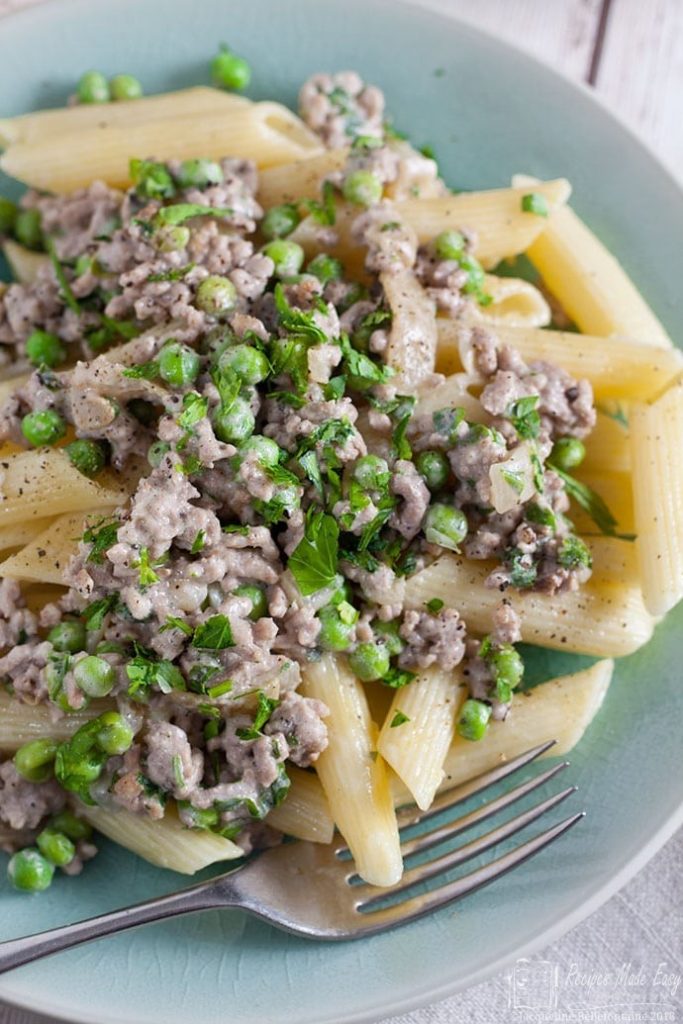 Pasta with Creamy Pork and Sage | Recipes Made Easy
