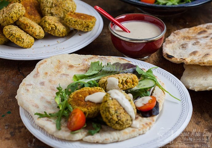 uk baked falafel recipe Made Falafel  Easy  Recipes Baked