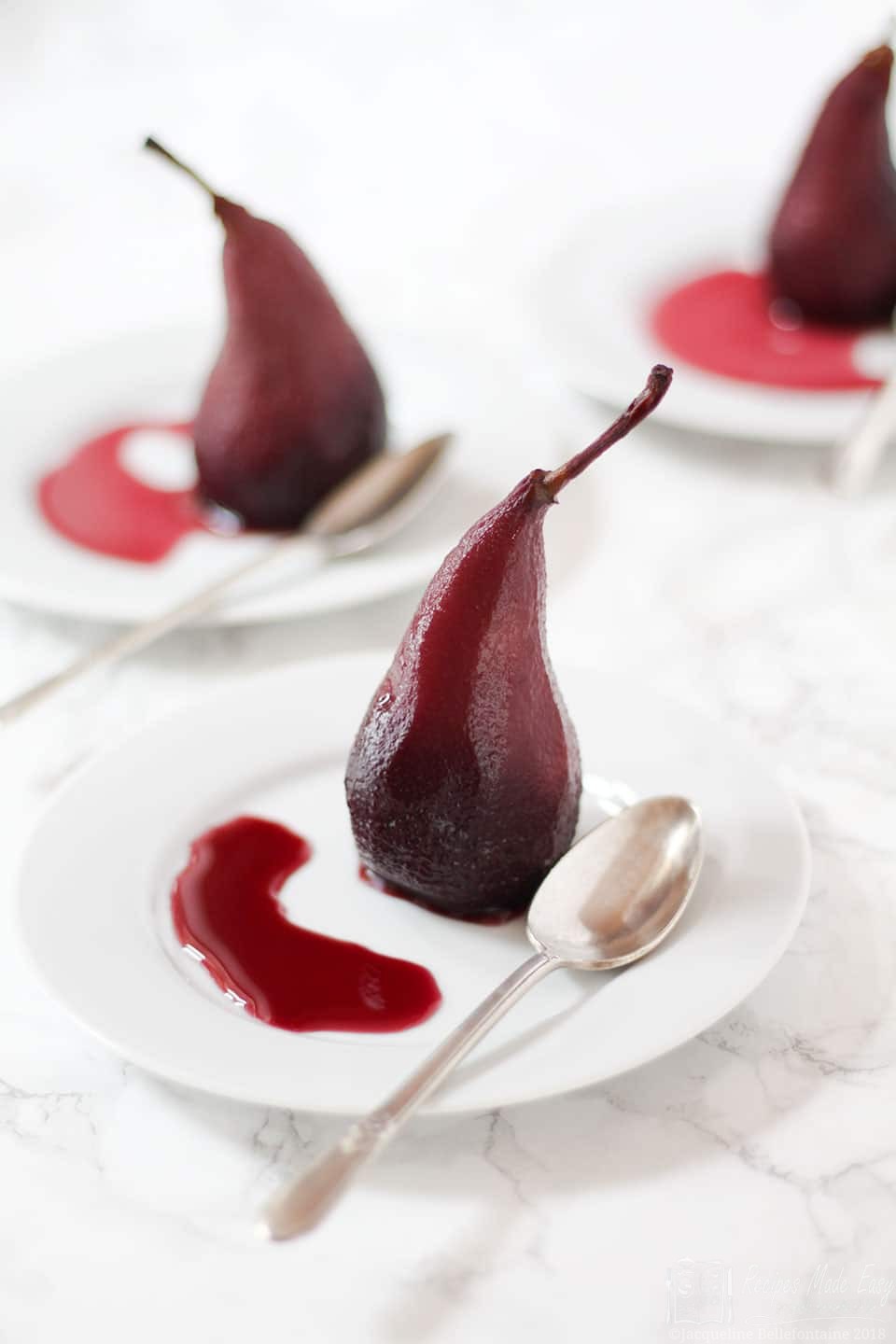 Pears Poached in Red Wine | Recipes Made Easy