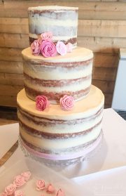 How to make a semi-naked wedding cake | Recipes Made Easy