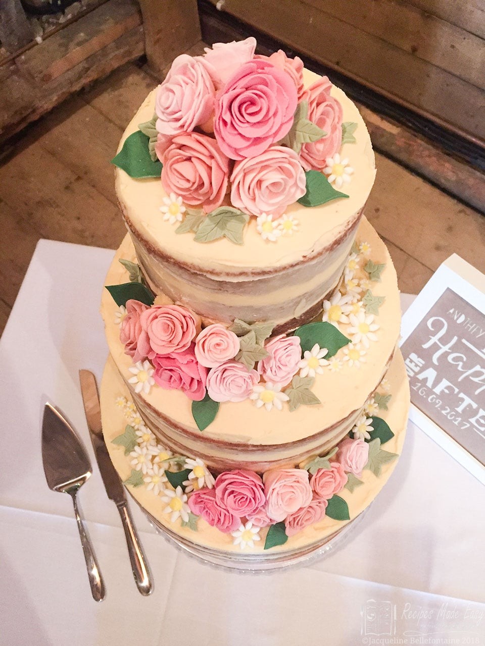 How To Make A Semi Naked Wedding Cake Recipes Made Easy