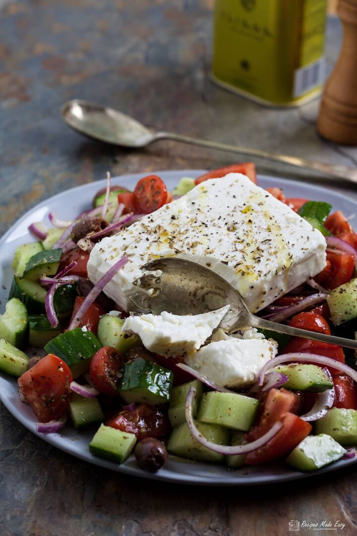 Classic Greek Salad | Recipes Made Easy
