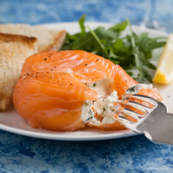 Smoked Salmon Cream Cheese And Cucumber Parcels Recipes Made Easy