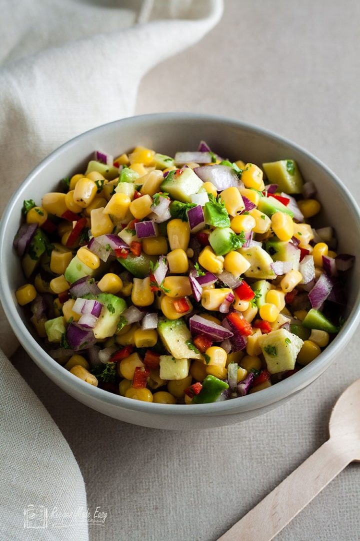 Avocado and Sweetcorn Salsa | Recipes Made Easy