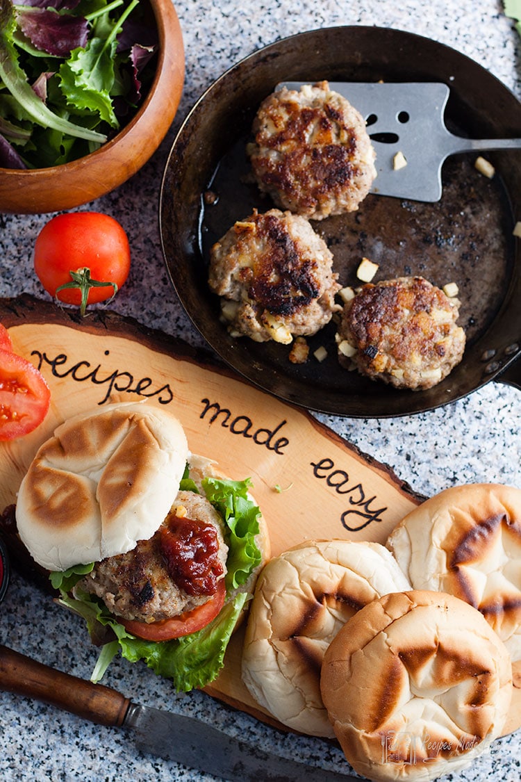 Pork and Apple Burgers | Recipes Made Easy