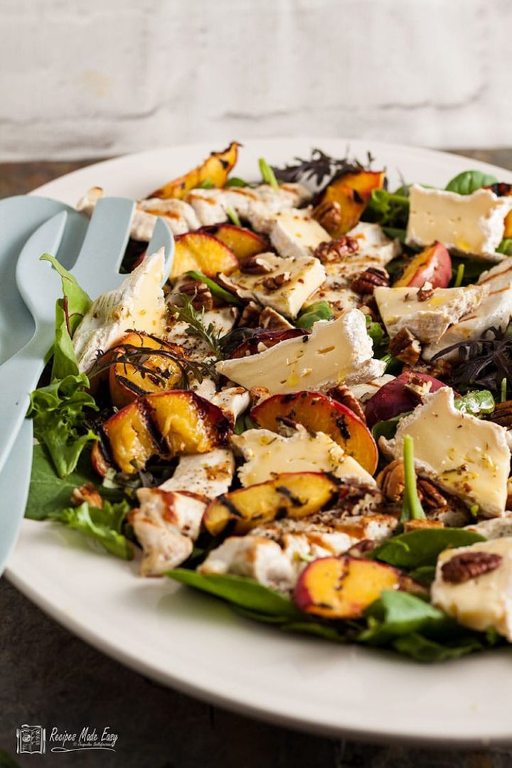 Warm Chicken And Brie Salad 