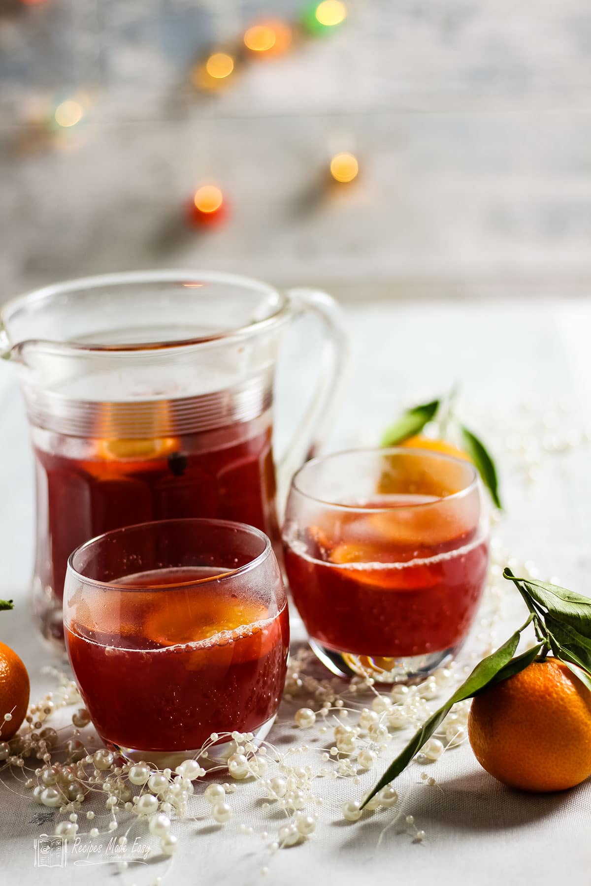 Mulled Cranberry Punch | Recipes Made Easy